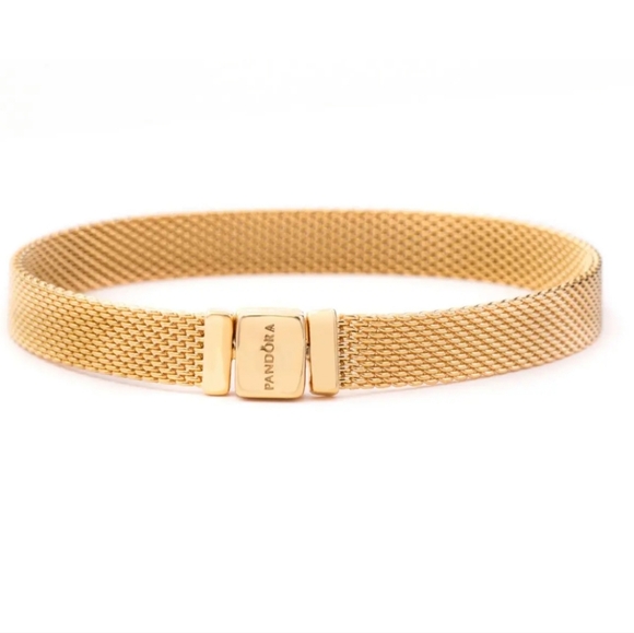 Pandora Reflexions Mesh Bracelet size 7.5 IN - Picture 1 of 7
